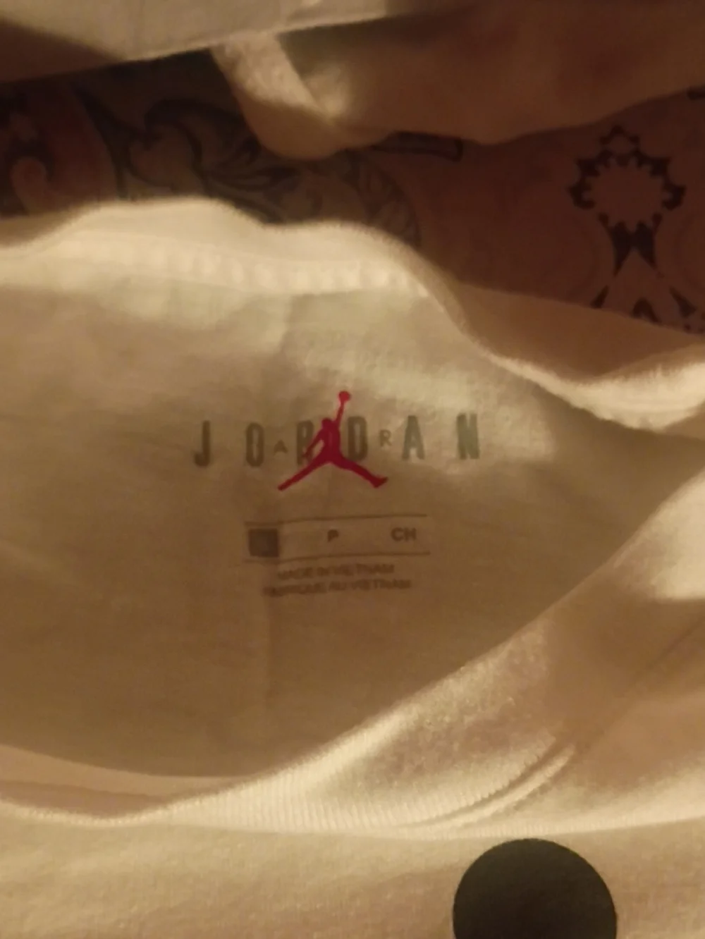 Jordan White Kids' Short-Sleeve Jumpman Logo Tee
